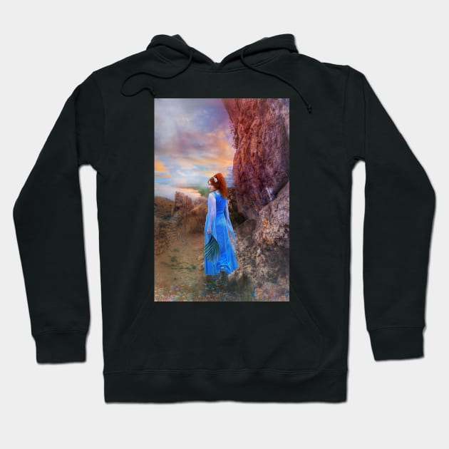 Palm Sunday Hoodie by Phatpuppy Art